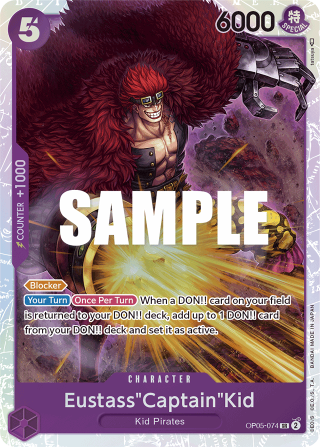 Eustass"Captain"Kid (foil)