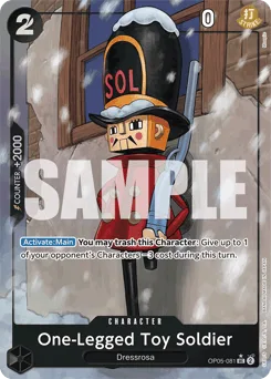 One-Legged Toy Soldier (fullArt)