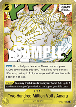 Two-Hundred Million Volts Amaru (foil)