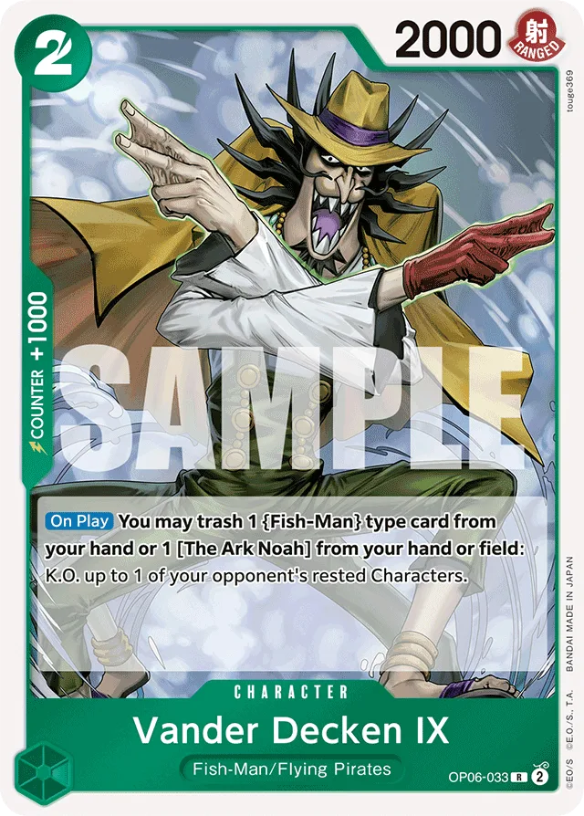 Vander Decken IX (foil)
