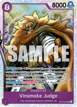 Vinsmoke Judge (foil)