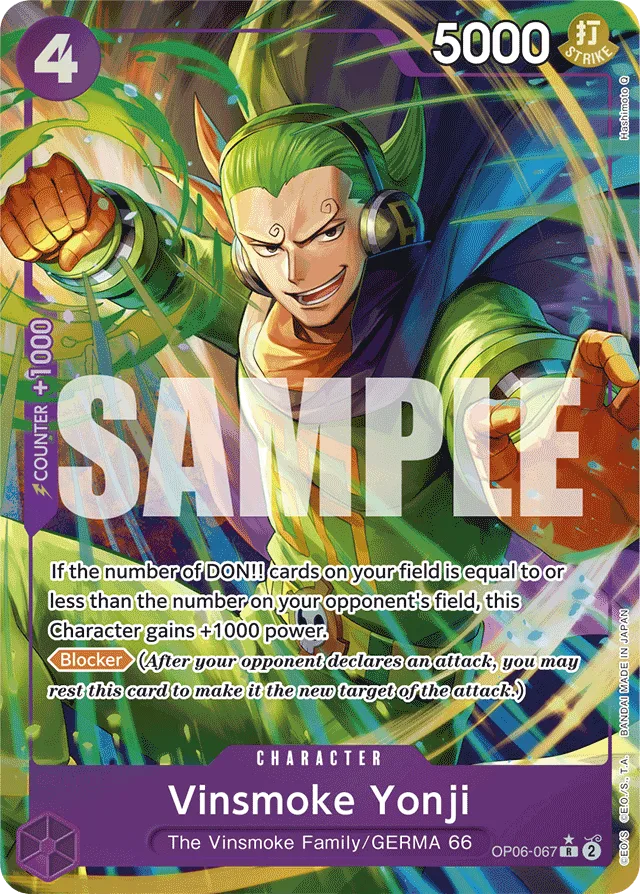 Vinsmoke Yonji (premiumAltArt)