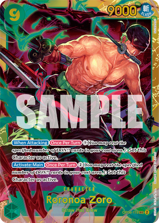Roronoa Zoro (foil)