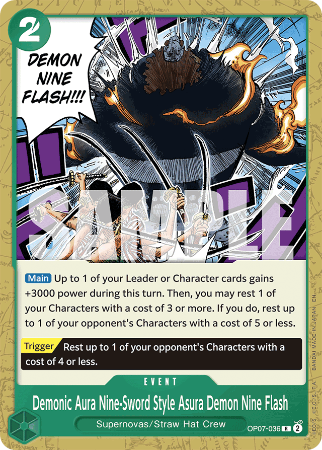Demonic Aura Nine-Sword Style Asura Demon Nine Flash (reprint)