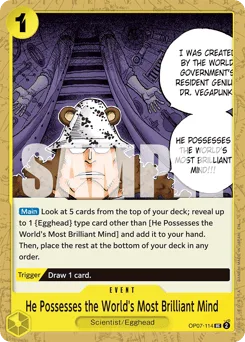 He Possesses the World's Most Brilliant Mind (reprint)