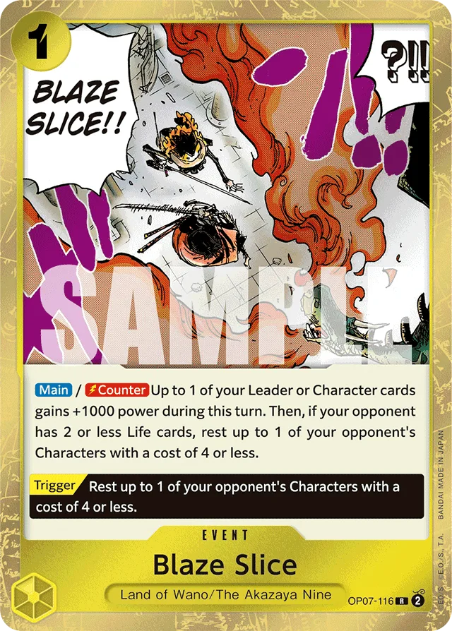 Blaze Slice (foil)