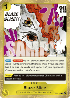 Blaze Slice (foil)