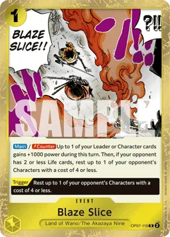 Blaze Slice (foil)