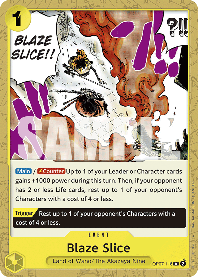 Blaze Slice (reprint)