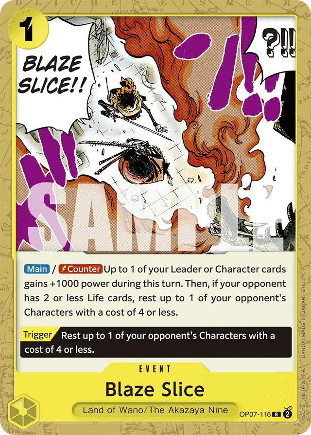 Blaze Slice (reprint)