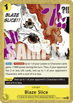 Blaze Slice (reprint)