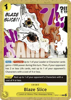 Blaze Slice (reprint)