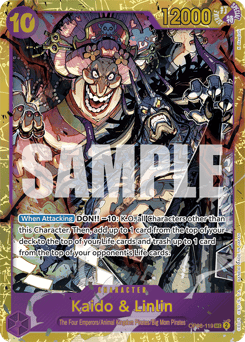 Kaido & Linlin (foil)