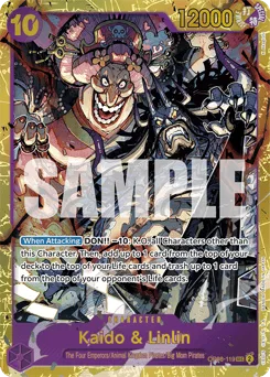 Kaido & Linlin (foil)
