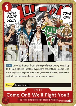 Come On!! We'll Fight You!! (starterDeck)