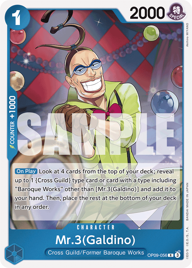 Mr.3(Galdino) (foil)