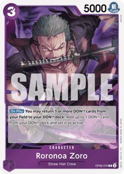 Roronoa Zoro (foil)