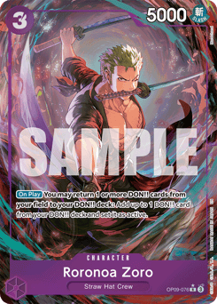 Roronoa Zoro (foil)
