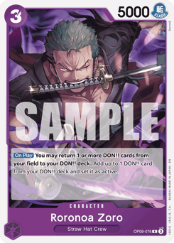 Roronoa Zoro (foil)