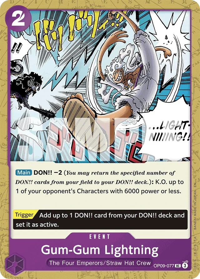 Gum-Gum Lightning (starterDeck)