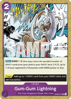 Gum-Gum Lightning (starterDeck)