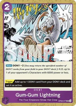 Gum-Gum Lightning (starterDeck)