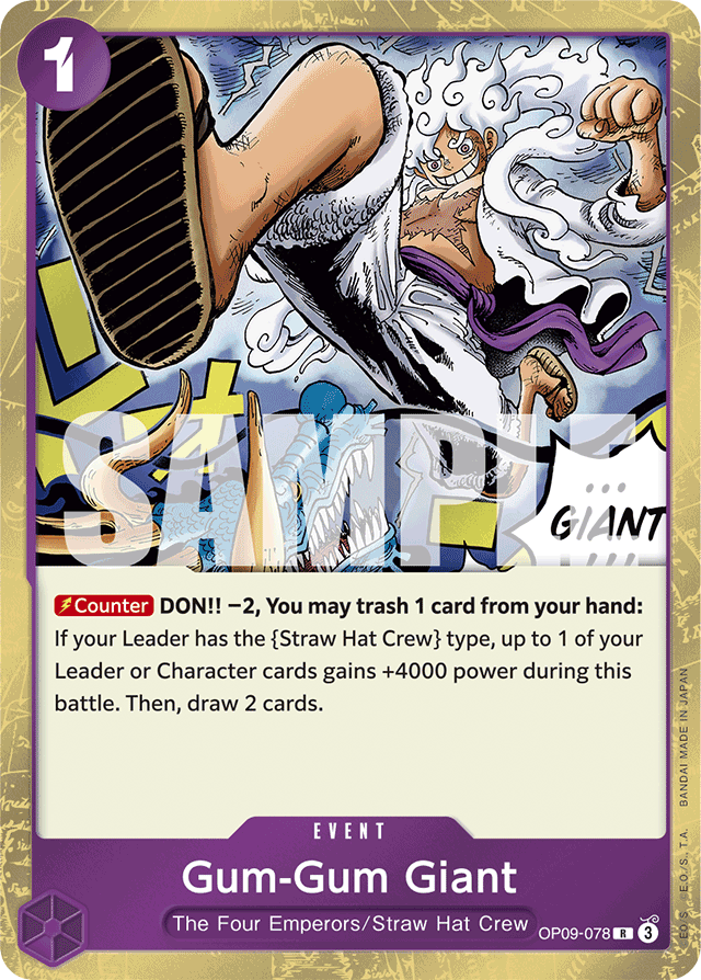 Gum-Gum Giant (foil)