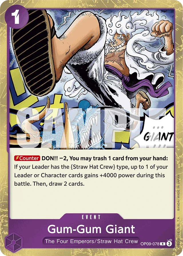 Gum-Gum Giant (foil)