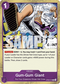 Gum-Gum Giant (foil)