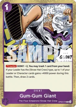 Gum-Gum Giant (foil)
