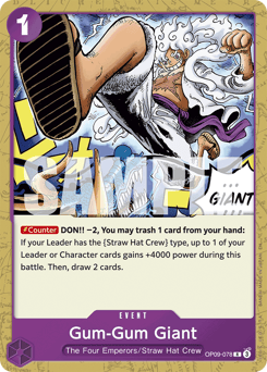 Gum-Gum Giant (foil)