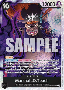 Marshall.D.Teach (foil)