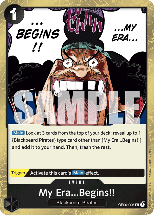 My Era...Begins!! (foil)