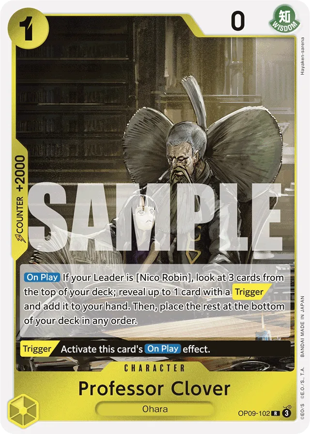 Professor Clover (foil)