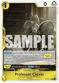 Professor Clover (foil)