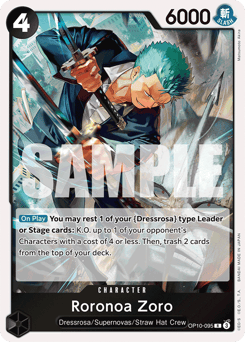 Roronoa Zoro (foil)