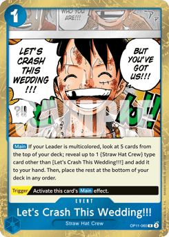 Let's Crash This Wedding!!! (foil)