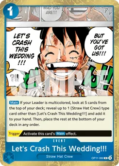 Let's Crash This Wedding!!! (foil)