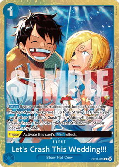 Let's Crash This Wedding!!! (foil)