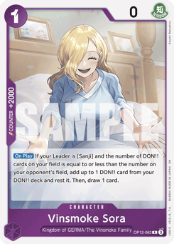 Vinsmoke Sora (foil)