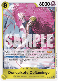Donquixote Doflamingo (foil)