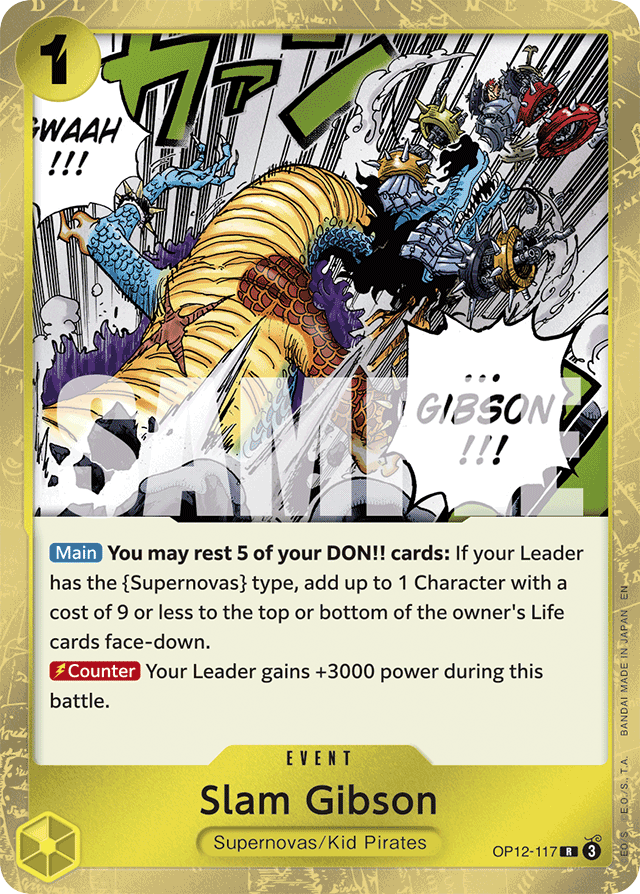 Slam Gibson (foil)