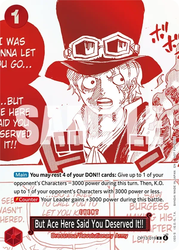 But Ace Here Said You Deserved It!! (thirdAnniversaryAltArt)