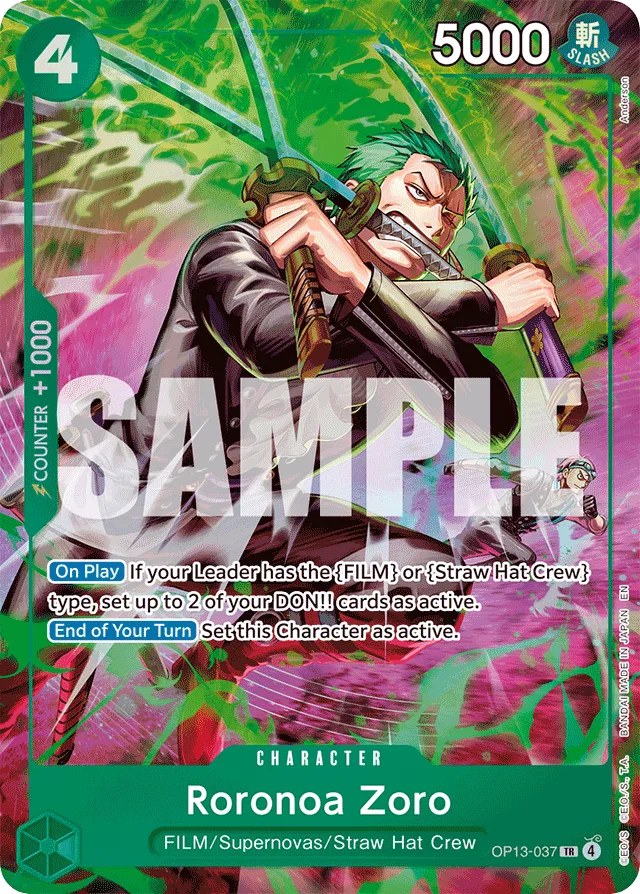 Roronoa Zoro (treasureRare)