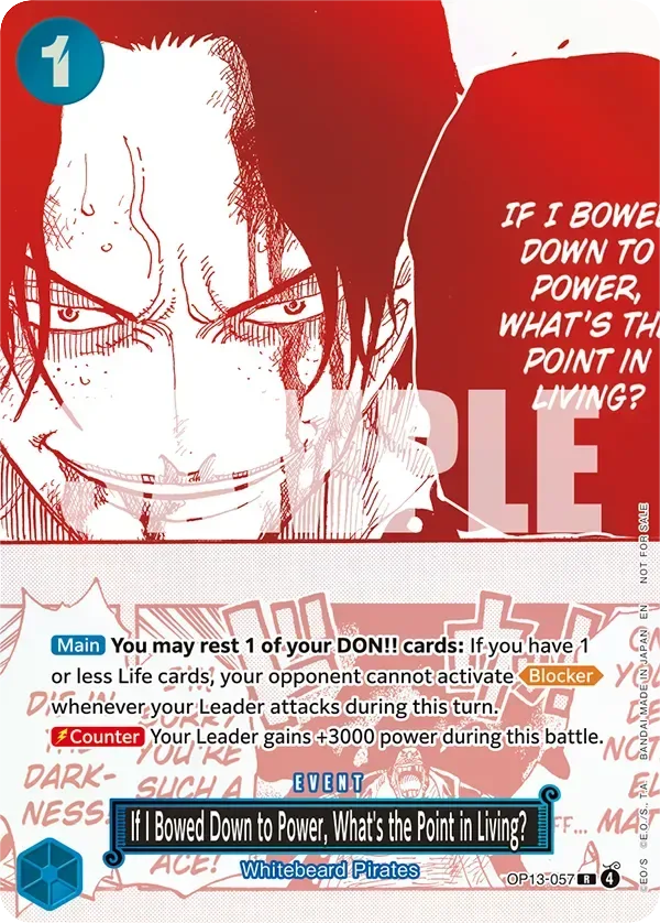 If I Bowed Down to Power, What's the Point in Living? (thirdAnniversaryAltArt)