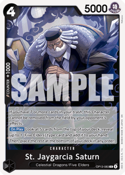 St. Jaygarcia Saturn (foil)