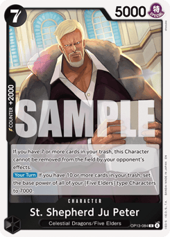 St. Shepherd Ju Peter (foil)