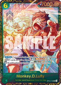 Monkey.D.Luffy (foil)