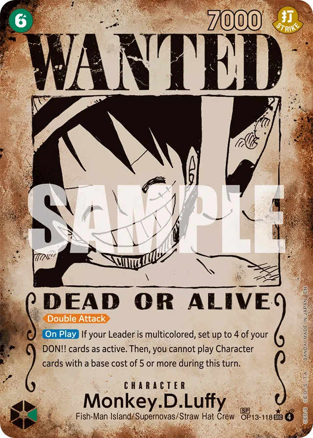 Monkey.D.Luffy (wantedPoster)