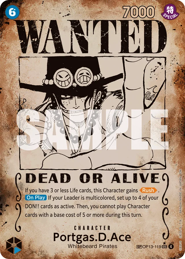 Portgas.D.Ace (wantedPosted)